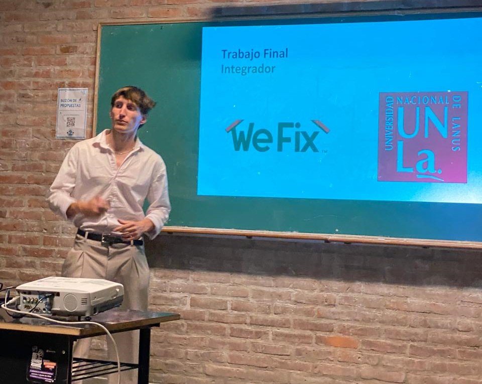 Presentación TFI WeFix en UNLa